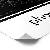 Poster Trimestre Note Musique (Coin)