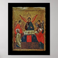Trinité avec les saints