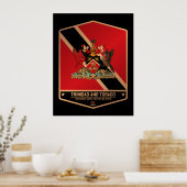 Poster Trinité-et-Tobago (Cuisine)