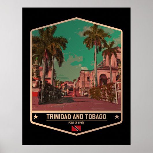 Poster Trinité-et-Tobago (Devant)