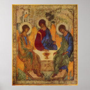 Poster Trinity Angels At Mamre