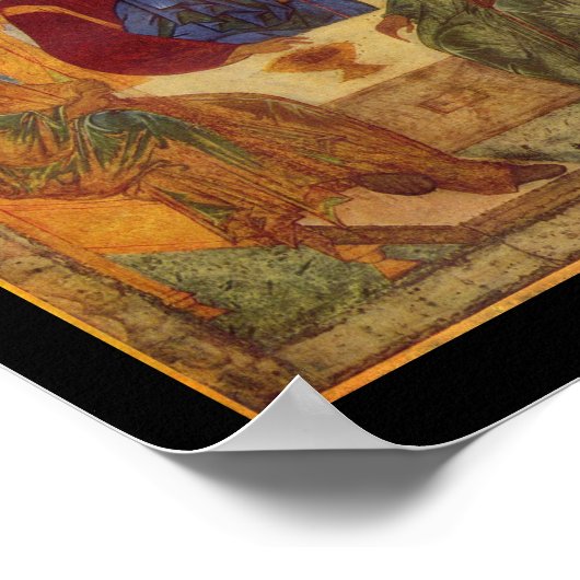 Poster Trinity Rublev à la table (Coin)