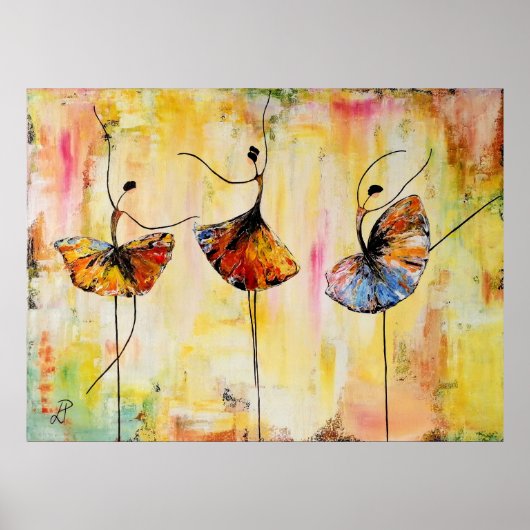 Poster Trio Ballet (Devant)