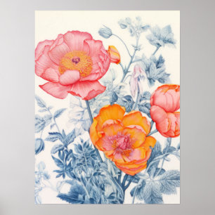 Poster Trio Citrus Blossom