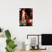 Poster Trio de Bouledogues Anglais - L'Accolade (Bureau à domicile)