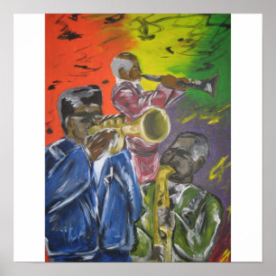 Poster Trio de jazz