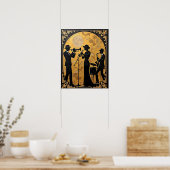 Poster Trio de Jazz en Or (Cuisine)
