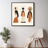 Poster Trio Féminin Sacré