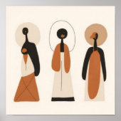 Poster Trio Féminin Sacré (Devant)