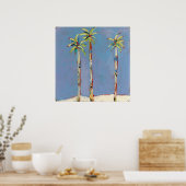 Poster trio Palm (Cuisine)