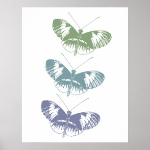 Poster Trio papillon