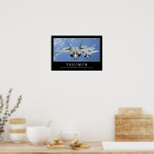 Poster Triomphe : Citation Inspirationnelle 2 (Cuisine)