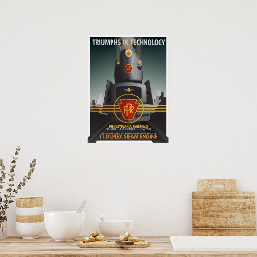 Poster TRIOMPHE EN TECHNOLOGIE : La Pennsy T1 (Cuisine)