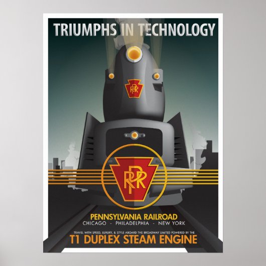 Poster TRIOMPHE EN TECHNOLOGIE : La Pennsy T1 (Devant)