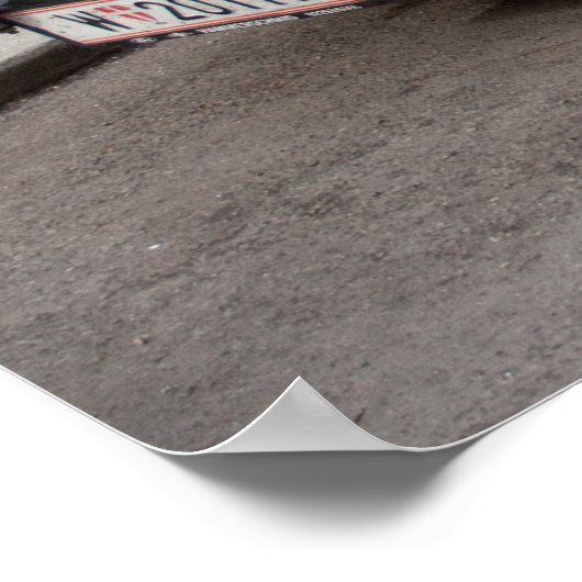 Poster Triomphe TR4 A (Coin)