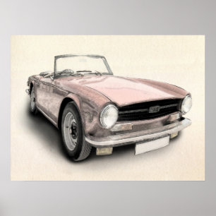 Poster Triomphe TR6