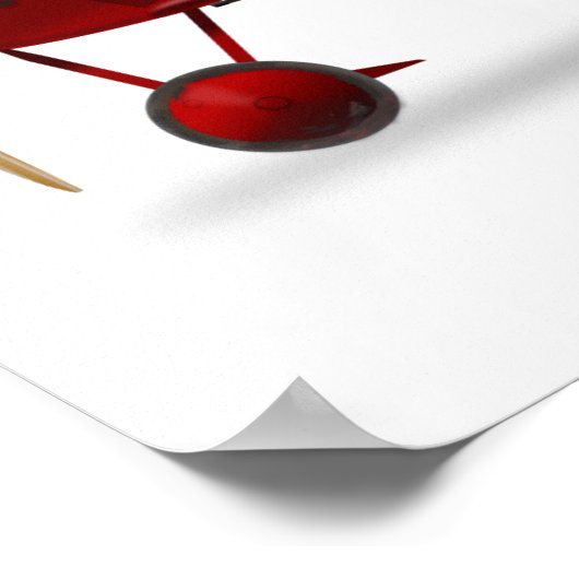 Poster Triplan Fokker DR1 (Coin)