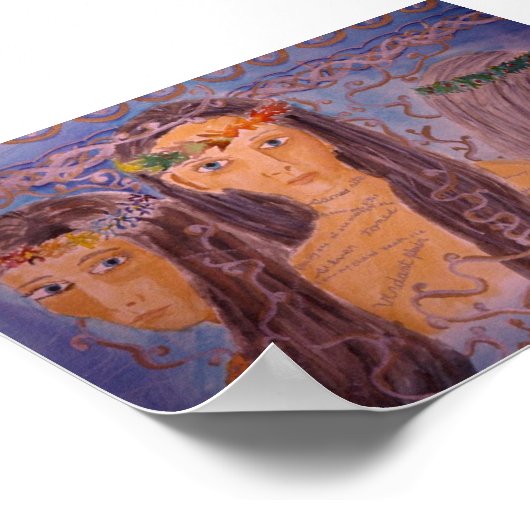 Poster Triple Goddes (Coin)