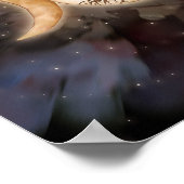 Poster Triple Lune arbre de vie (Coin)