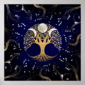 Poster Triple Moon - Tree of life Ornament (Devant)