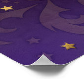 Poster Triple Moon - Triple Goddess Gold and Purple (Coin)