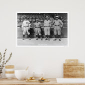 Poster Triple Play Baseball 1920 (Cuisine)