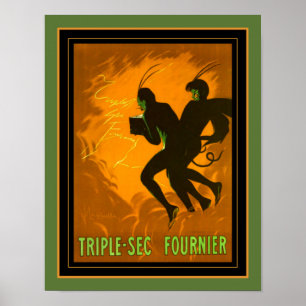 Poster Triple-Sec Fournier des années 1930