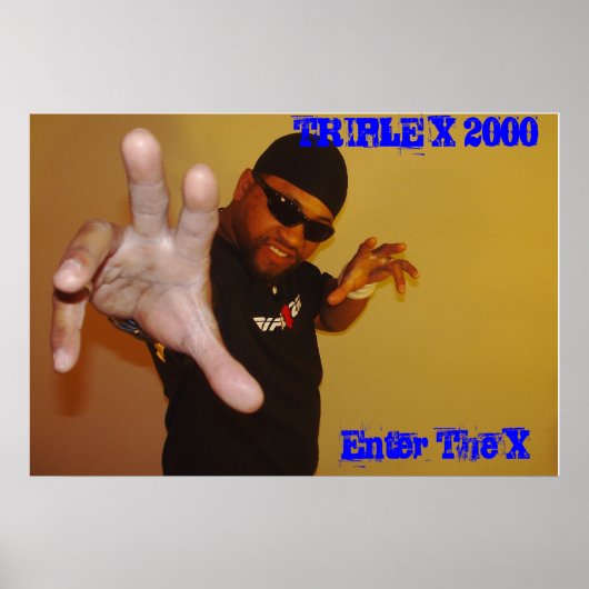 Poster Triple X 2000 006, TRIPLE X 2000, Entrez Le X (Devant)