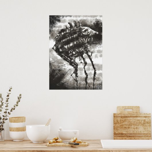 Poster Tripode (Cuisine)