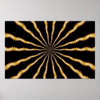 Trippy hypnotique Métissant Art Psychédélique