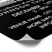 Poster Trippy Maze Carrés, Artist Exhibition Publicité (Coin)