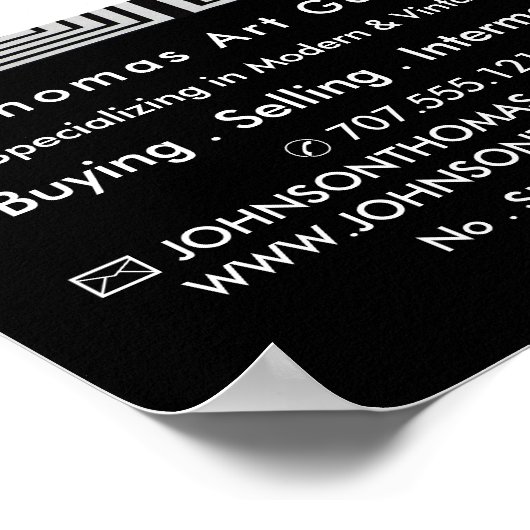 Poster Trippy Maze Carrés, Concessionnaire d'art, Galerie (Coin)