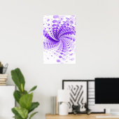Poster Trippy : Vierge Abstraite (Bureau à domicile)