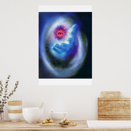 Poster TrippyHand (Cuisine)