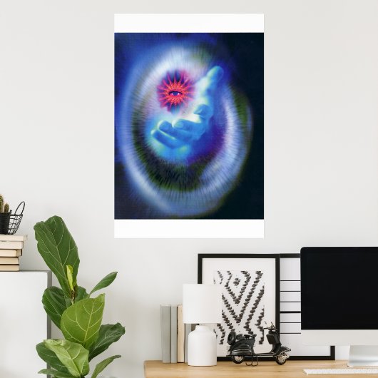 Poster TrippyHand (Bureau à domicile)