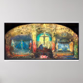 Poster Triptych Grail par Anna May - Rudolf Steiner (Devant)
