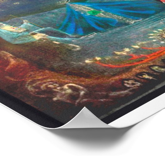 Poster Triptych Grail par Anna May - Rudolf Steiner (Coin)