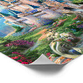 Poster Triptyque de Château Whimsale Ultra Détaillé (Coin)