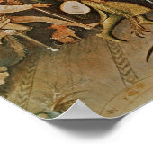 Poster Triptyque de la tentation de saint Antoine (Coin)