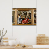 Poster Triptyque de Mérode par Robert Campin (Cuisine)