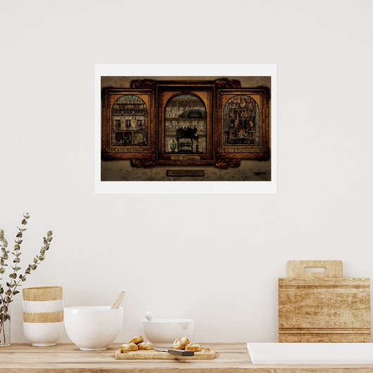 Poster Triptyque NaNoEdMo (Cuisine)