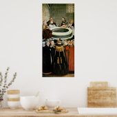 Poster Triptyque, panneau gauche, Philipp Melanchthon (Cuisine)