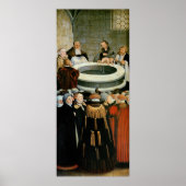 Poster Triptyque, panneau gauche, Philipp Melanchthon (Devant)