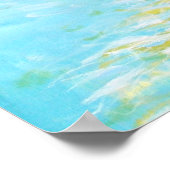 Poster Triptyque Partie 1, 16x24, peinture Abstraite Impr (Coin)