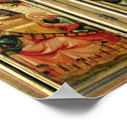 Poster Triptyque représentant la Crucifixion du Christ (Coin)