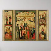 Poster Triptyque représentant la Crucifixion du Christ (Devant)