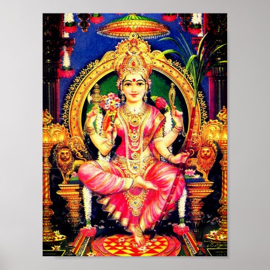 Poster Tripura Sundari (Lalita) (Devant)