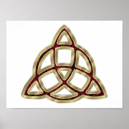 Poster Triquetra (Devant)