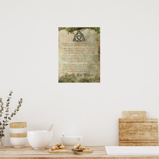 Poster Triquetra Information (Cuisine)