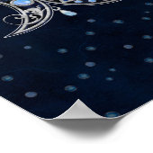 Poster Triquetra Triquetra Triple Lune avec Pierre Lune (Coin)